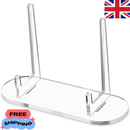 Clear acrylic display - clear, stand
