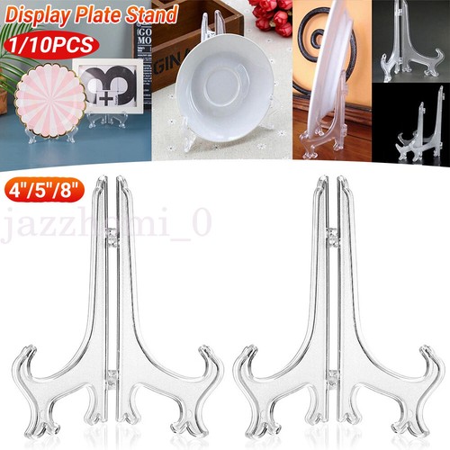 Plastic display clear - 8",