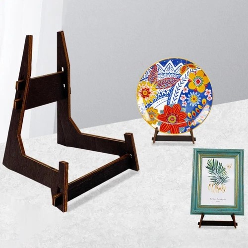 Wooden art display - wooden,