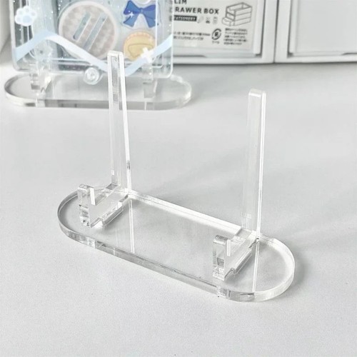 Clear acrylic display - clear, stand
