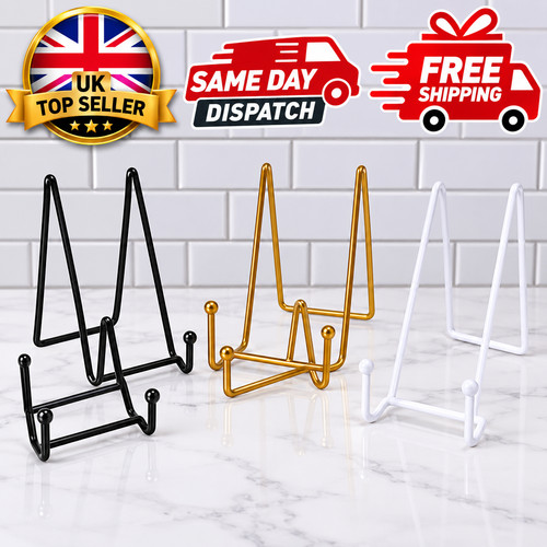 Metal plate display - metal, stand