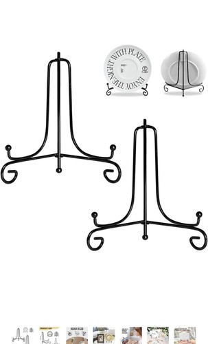 2pack black iron easel - 2pack,