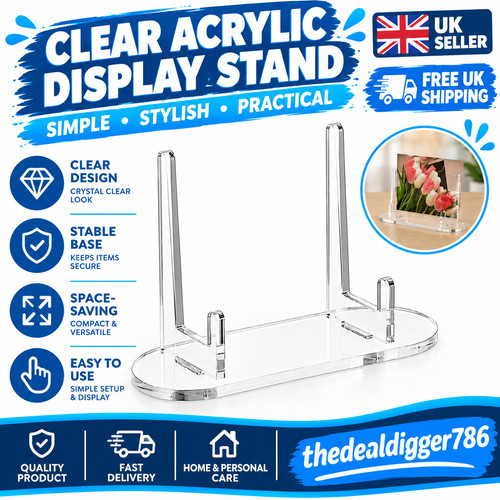 Clear acrylic display stand - display,