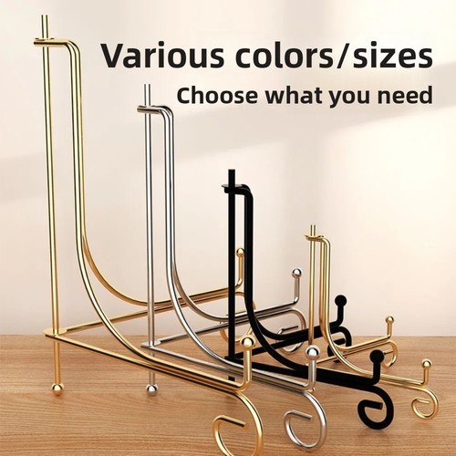 Iron stand photo display - iron,